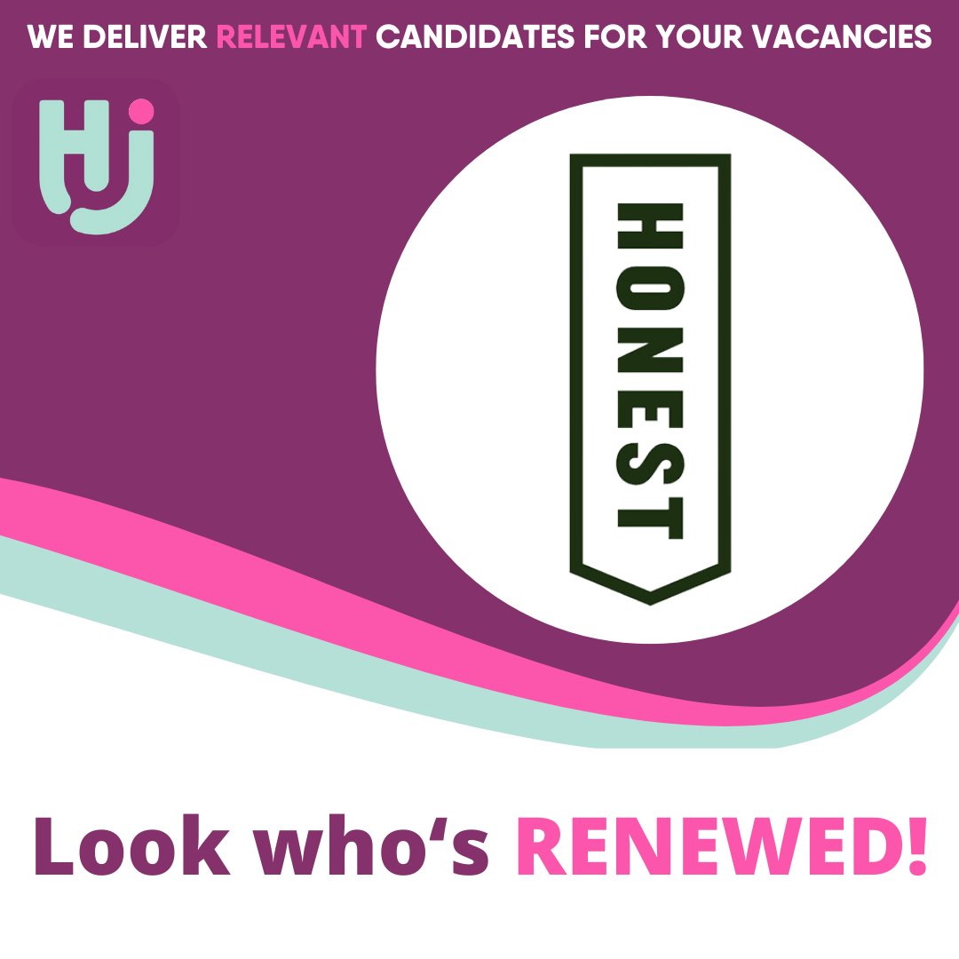 🎉 We're thrilled to share that Honest Burgers have decided to renew their contract with us! 🌟

View Honest Burgers jobs here 👉hospitalityjobsuk.com/recruiter-deta… 
 
#ClientSuccess #HospitalityJobs #ClientRetention #ClientAppreciation