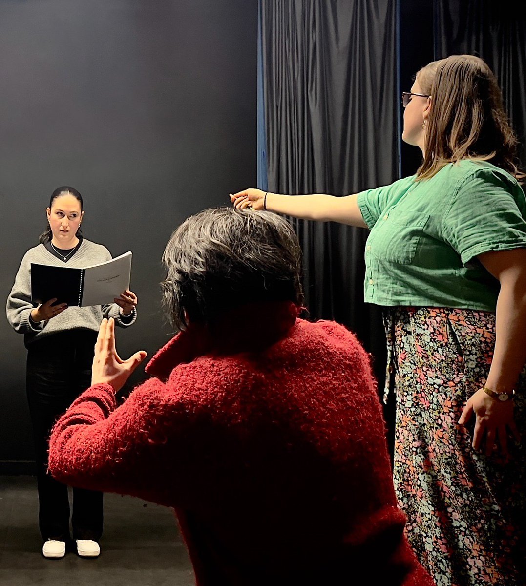 Really great to get together yesterday and begin rehearsals with the cast of our new play 'The Legacy of Loss'.  It  runs from May 7th- May 11th at the Blue Elephant Theatre in Camberwell, South London. Further details.
greencurtaintheatre.co.uk/the-legacy-of-…