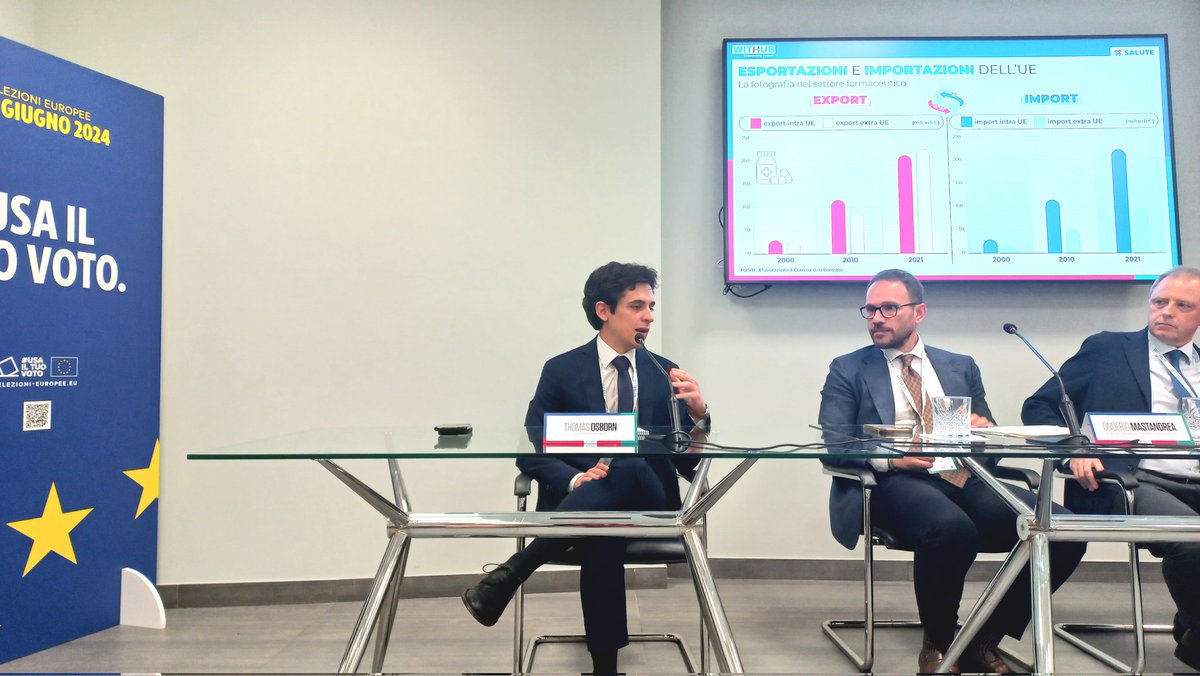 ICompetitivita's tweet photo. "#Sanità e accesso alle #cure sono temi cruciali dopo il #Covid19. Sebbene il #PharmaPackage affronti la #carenza di #farmaci, in #Italia molti principi attivi soffrono di un tasso critico di #importazione". Così il direttore Area Salute I-Com Thomas Osborn al convegno #Withub 👇 https://t.co/fmE3Wg91Vc