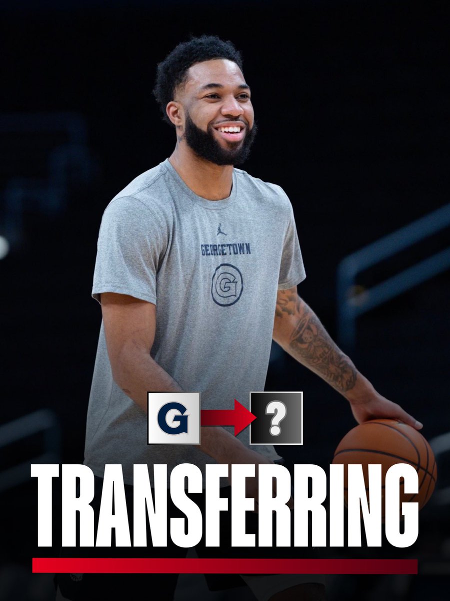 #BREAKING: Georgetown G Dontrez Styles will enter the transfer portal, sources confirm.

Styles averaged 12.8 PPG and 5.8 RPG this season for the Hoyas. Another big loss for Ed Cooley’s squad.