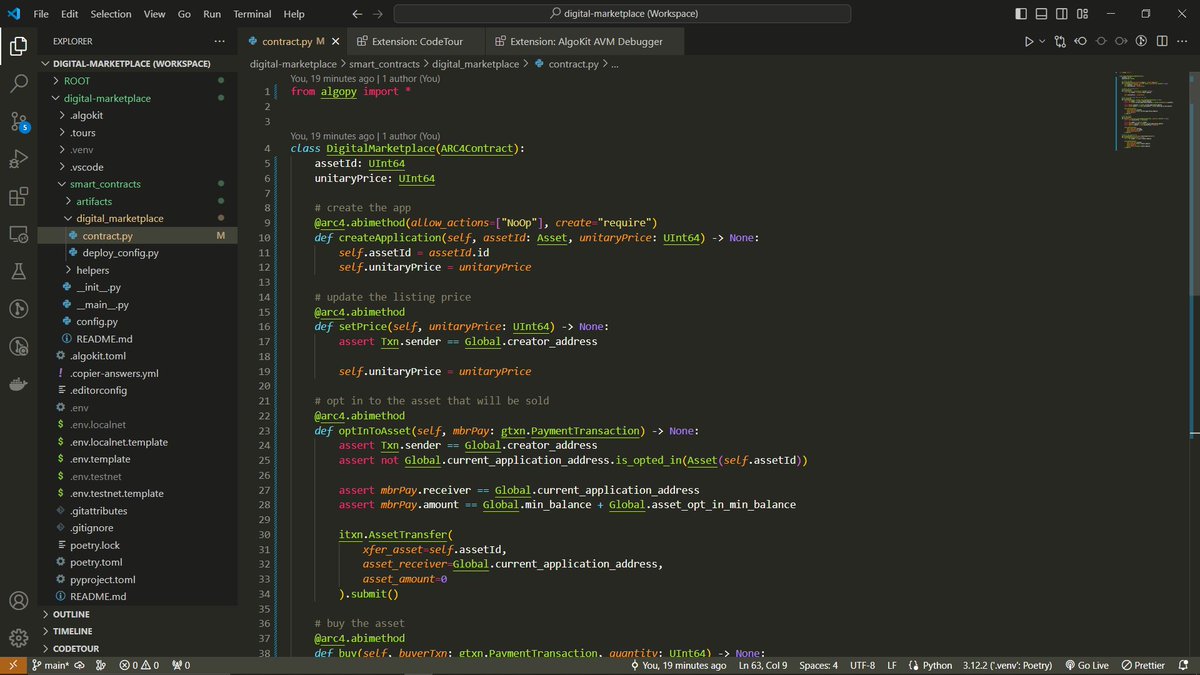 ghordwhin1's tweet image. On the first of the Intro #Python bootcamp #PythonOnAlgo @Camohe90 @joe_polny @algodevs @AlgoFoundation looking forward to another session tomorrow.