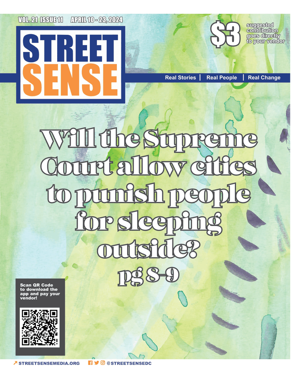 The first Street Sense issue of April is out and is ready for you to purchase. Be sure to find your local vendor and grab a copy of your own soon! #StreetSenseMedia #NewIssue