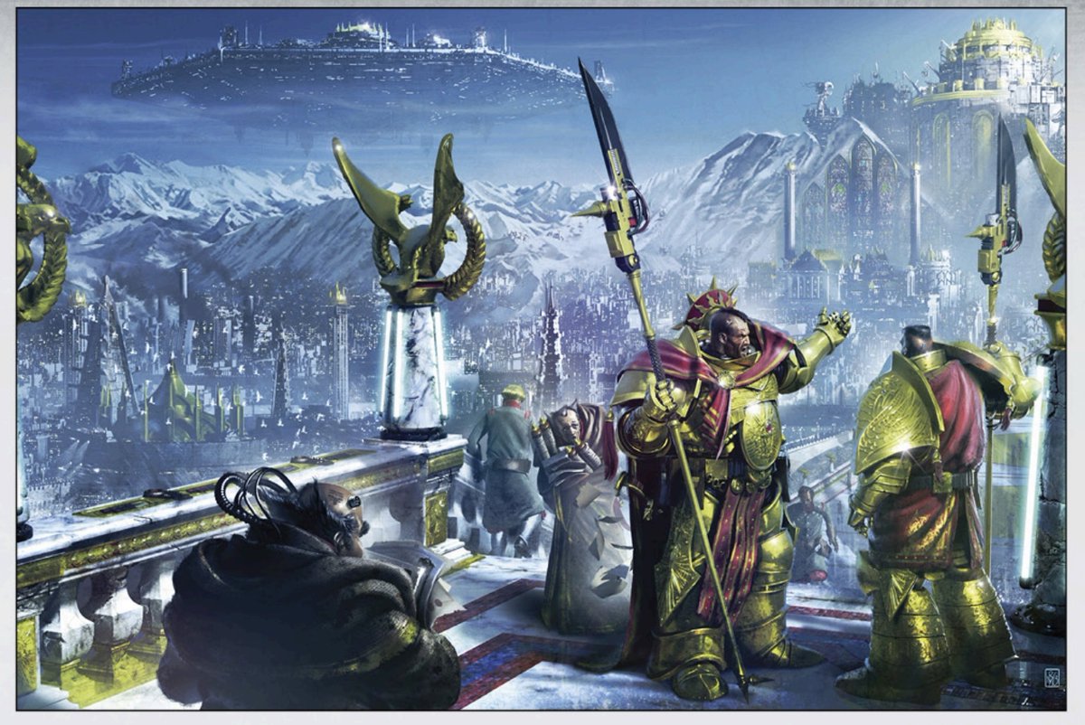 Grummz's tweet photo. If you enjoy me proving that Custodes in Warhammer 40k were always men, and joining the fight against wokeness in Tabletop as well as video games, please subscribe! https://t.co/hv0MAV4Xyb