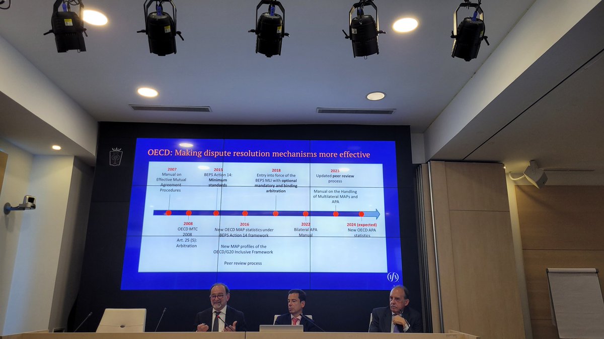 Global IFA Travelling Lectureship is today in Madrid! We are enjoying the conference on "International Tax Dispute Resolution: Practical approaches to international tax dispute avoidance and resolution" With Bruno Gibert
@GlobalIFA <a href="/Prof_R_Danon/">Robert Danon</a> <a href="/RobertaPozaCid/">Roberta Poza Cid</a>