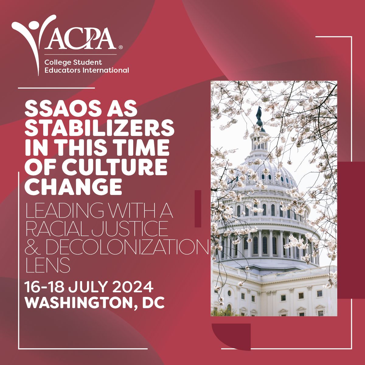 Register now for one of ACPA's upcoming institutes! Early Registration Rate deadlines for events through 18 July will be coming up in May! For more information visit buff.ly/3uzeOuW