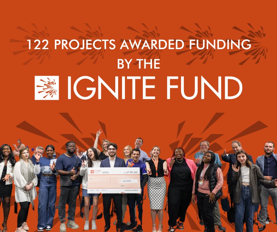 The Ignite Fund, an opportunity designed to support students with innovative ideas and projects, has recently awarded an astonishing £70,000 to over 100 Westminster students 🌟 🔗 Read more about the initiative here: bit.ly/3VFM7up #WeAreWestminster #Funding