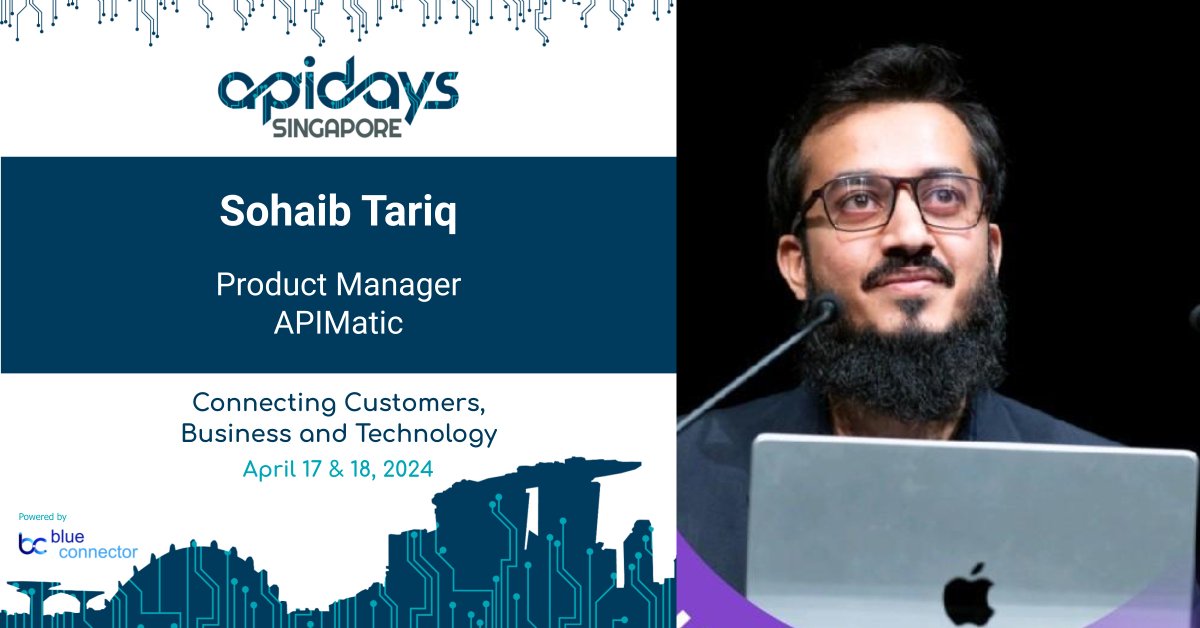 Last chance to get your ticket for APIDays Singapore! @thesohaibtariq will discuss how the right validation and linting process helps you overcome #OpenAPI issues efficiently in order to help build a world-class Developer Experience for your API. hubs.li/Q02sTFlD0