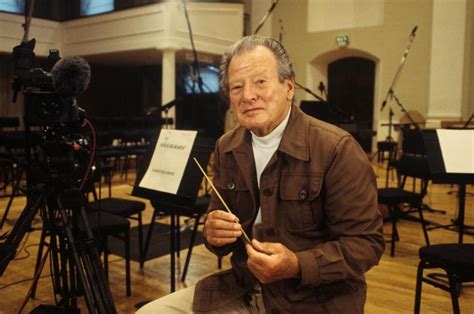 Neville Marriner b otd 1924 - I wish he'd made 100! But what a way to go: in his sleep, the night before a rehearsal. He was the best company; so funny! A typical remark: 'The awful thing about a conductor becoming geriatric is that you seem to become more desirable, not less.'