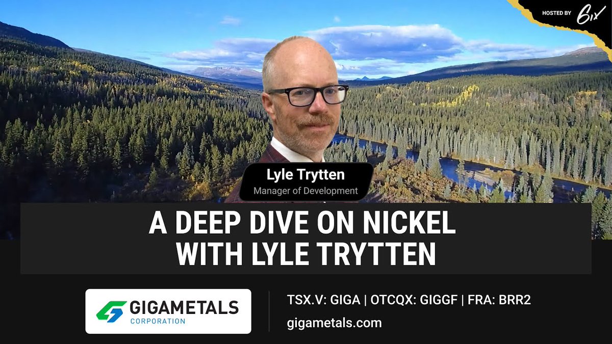 Nickel can be a complex commodity for investors to understand, with end uses ranging from stainless steel to batteries to jet engines. Watch this recent interview with expert Lyle Trytten for a deep dive into this critical mineral. youtu.be/CTO2TwdG6gE?fe…