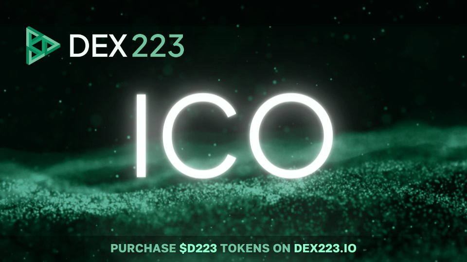 #Dex223's development is progressing fast. Launch expected by Summer 2024. With the first #Cexlisting secured, it's prime time to purchase #D223 Tokens: ✅Substantial Passive Income ✅Airdrops of new $D223 tokens ✅Voting Rights on Fees 👉Buy here: Dex223.io