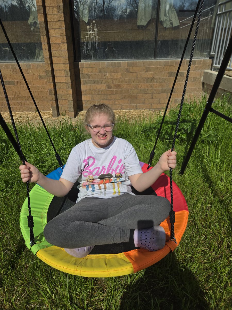 Enjoying the 🌞🌞🌞🌞 and our new swings!!! 

<a href="/TRINITY_MLUCAS/">Dr. Michael Lucas</a>
<a href="/TMSTrinityPride/">Trinity Middle</a>
<a href="/TASDspecialed/">Ken Cross</a>  <a href="/TrinityAreaSD/">Trinity Area School District</a>