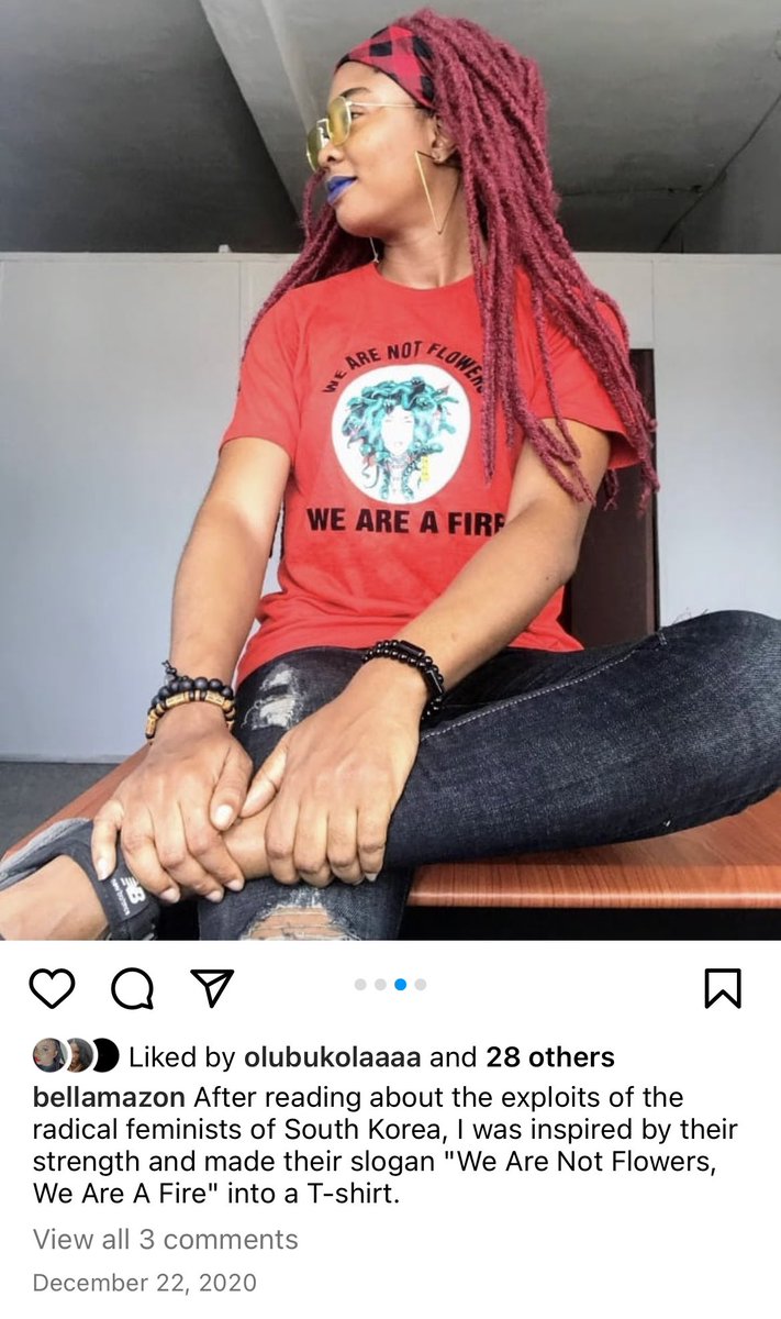 BlessingONwodo's tweet photo. Just out here reminding y'all with a post from 2020 that I was a big fan of the South Korean 4B movement before it started trending🤞🏿 https://t.co/qkzkRednd7