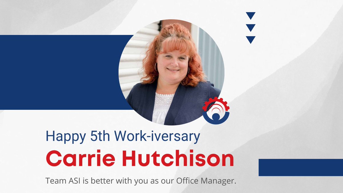 access_svcs's tweet photo. #TeamASI is lucky to have Carrie Hutchison and her shining personality helping to run our day-to-day operations.

We can't thank her enough!

Happy 5th Work-iversary, Carrie Hutchsion🎉

#appreciationpost
https://t.co/FaTuMVkzzR https://t.co/g2XAjQmd5n