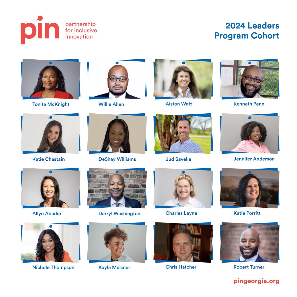 The Partnership is excited to announce the launch of the PIN Leaders Program! We extend our congratulations to the four exceptional inaugural 2024 cohort teams from Albany, GA; Kentucky - Tennessee (cross-border collaboration!); Montgomery, AL; and Thomasville, GA! #PINLeaders
