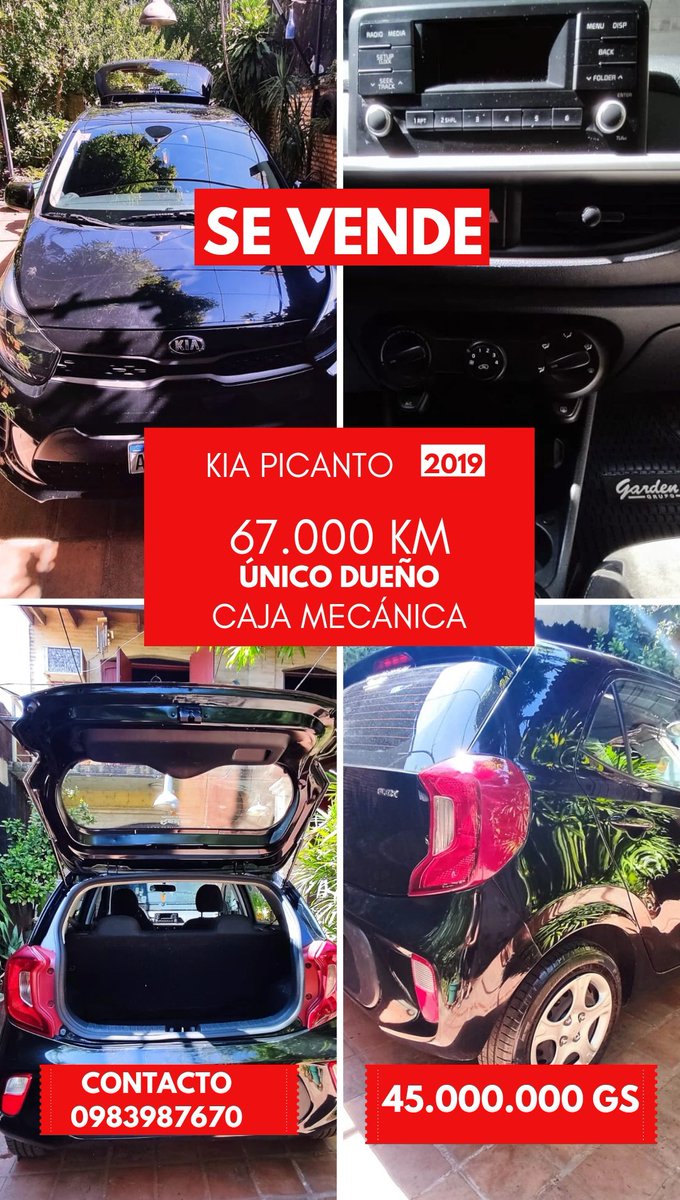 fran_pia182's tweet photo. ME VOY A VIVIR A ITALIA! Y NECESITO VENDER MI PICANTO 2019 🙌 SI ME AYUDAN CON UN RT ESTARE SÚPER AGRADECIDA 🫶 https://t.co/pF5xRQmeTU