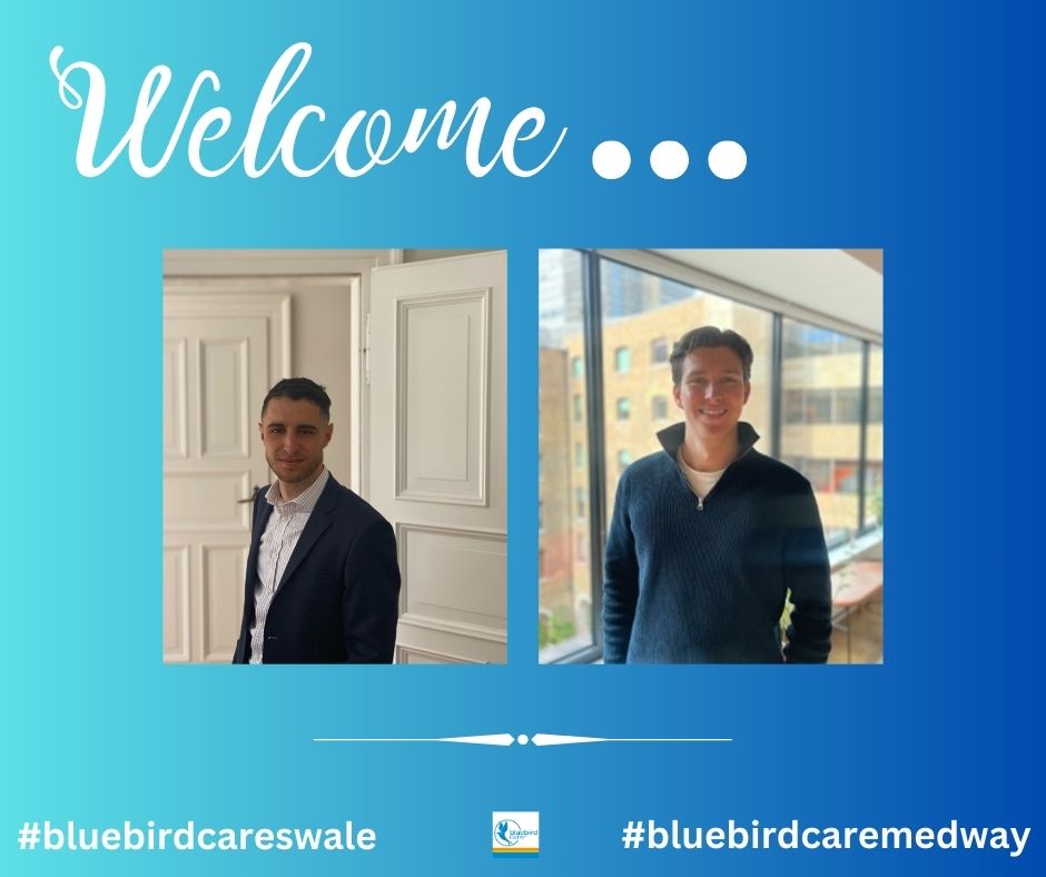 The #bluebirdcareswale team would like to welcome their new Director Jordan, and Sean the Head of Innovation & Growth. There are some exciting times ahead. We hope you enjoy your new roles and being part of our team! #madewithcare