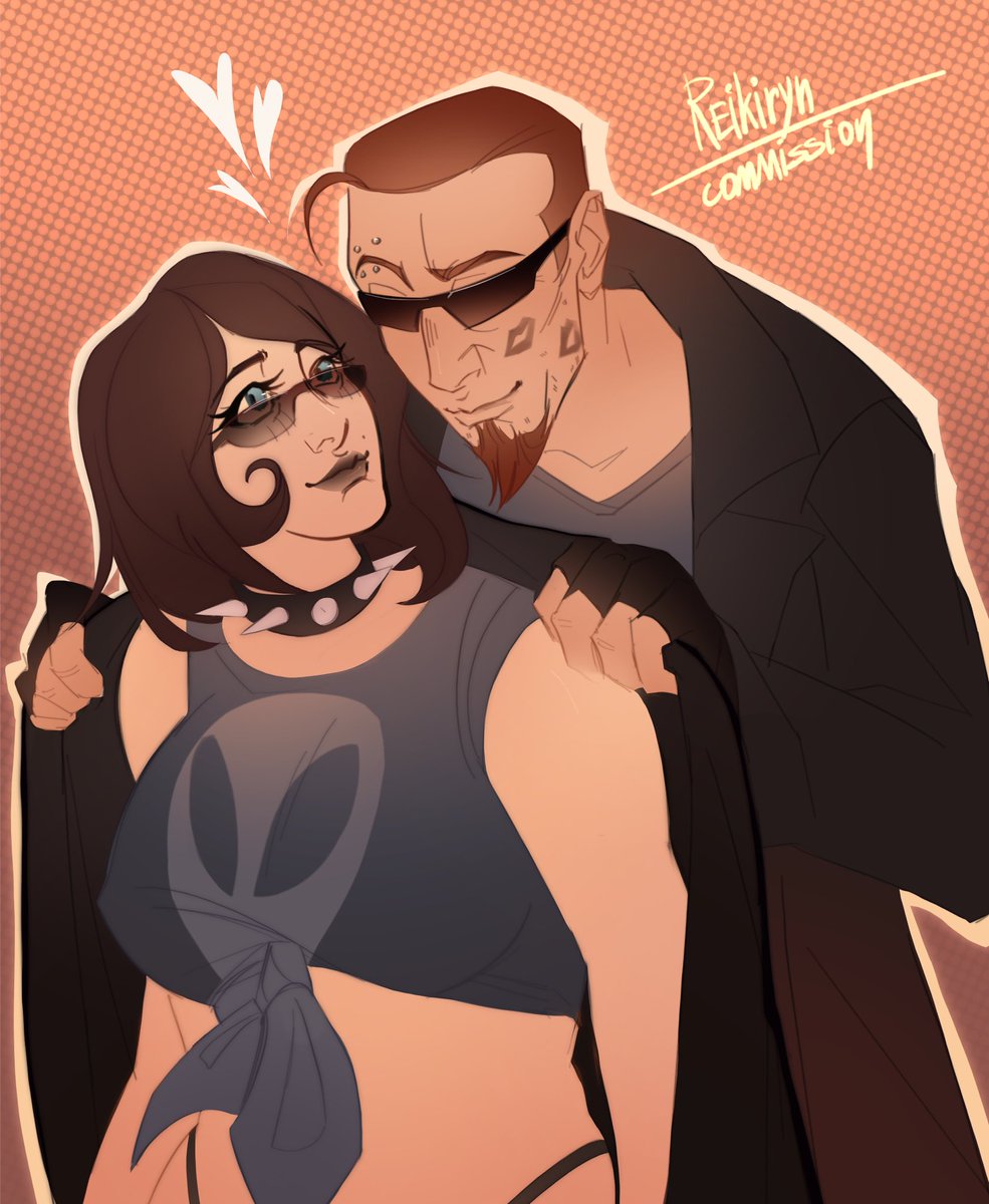reikiryn's tweet photo. commission for @/postaldudesgothwife (from tumblr)
#RWS #POSTAL #POSTAL2 #postaldude #pdude https://t.co/pufdYZSBuP