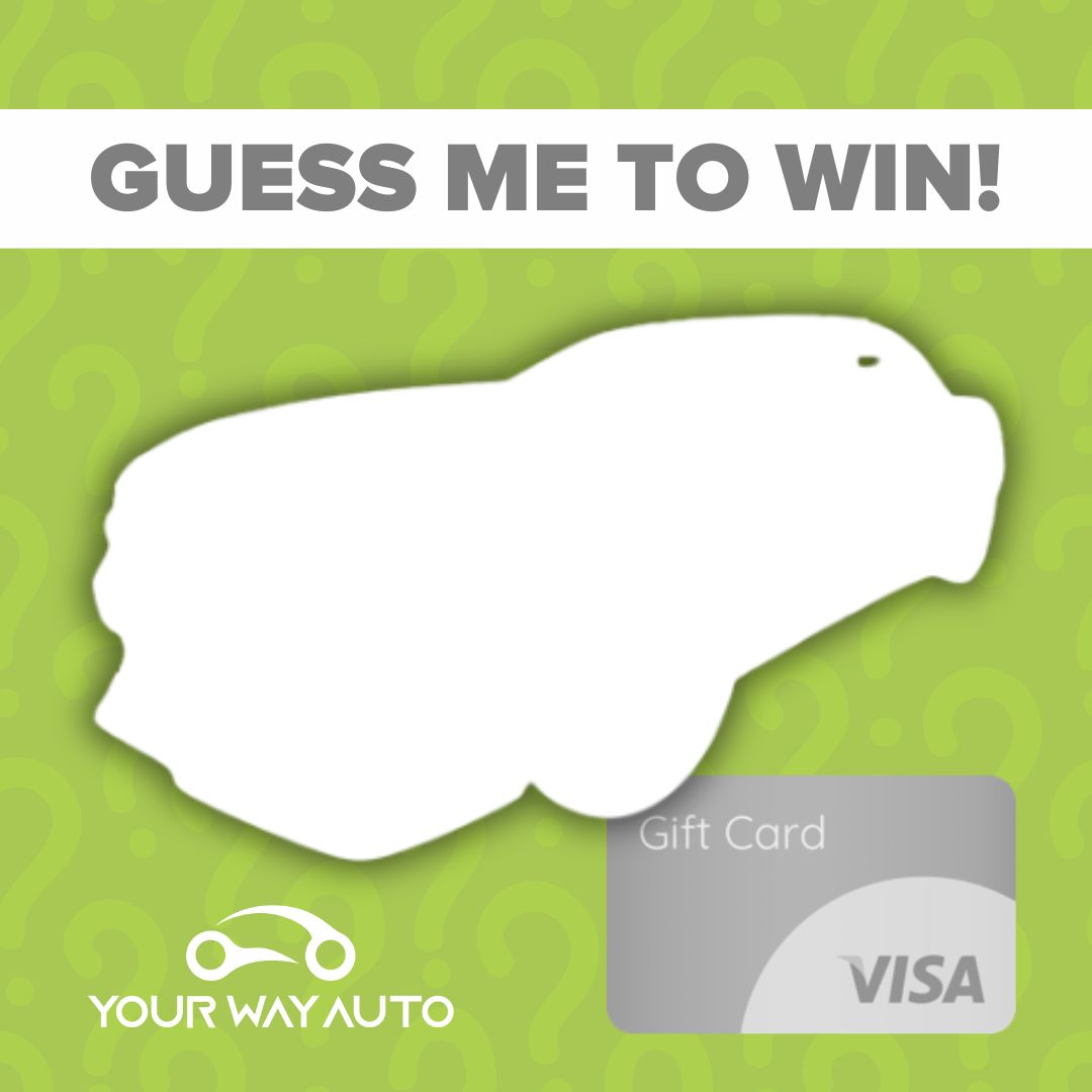 📣You know what to do!📣

Guess the missing vehicle for your chance to win a $50 Visa Gift card💰!

Head over to Facebook or Instagram to enter📲

#yourwayauto #yourcaryourway #steeleautogroup #ywaguesstowin