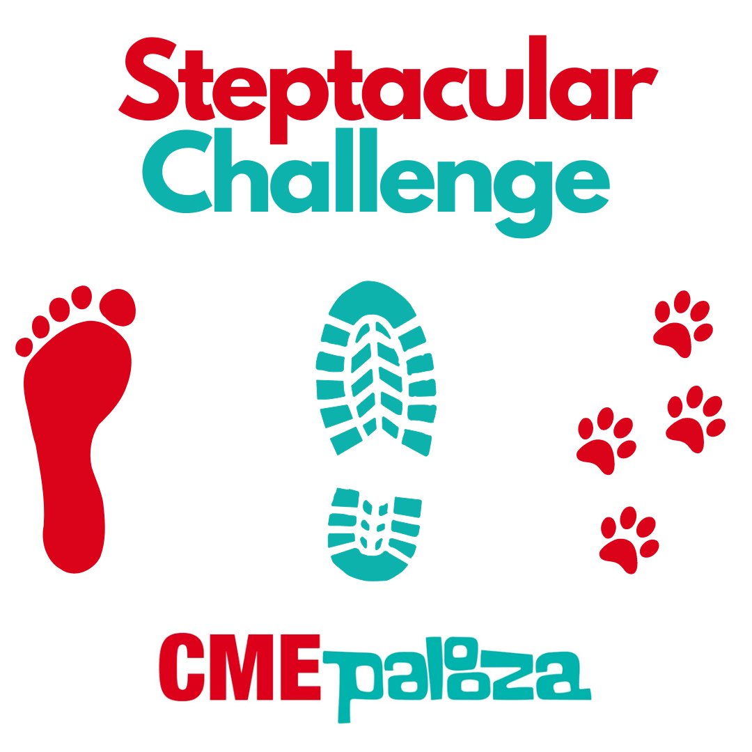 It's time to charge your watch and get going. The 2024 Spring CMEpalooza Steptacular Challenge is on! cmepalooza.com #steps #walking #jogging #running