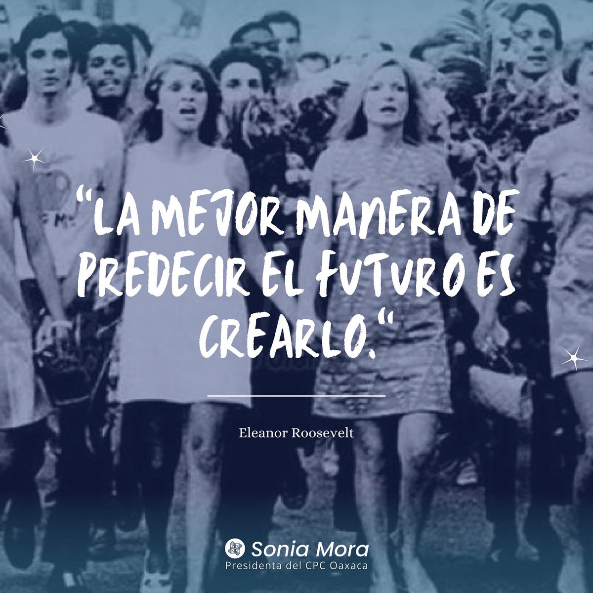 🟣✨️¡Te deseo una exitosa semana! 

Recuérdalo 👇

"La mejor manera de predecir el futuro es crearlo"
𝑬𝒍𝒆𝒂𝒏𝒐𝒓 𝑹𝒐𝒐𝒔𝒆𝒗𝒆𝒍𝒕

#FraseDeLaSemana #motivación #Lunes
