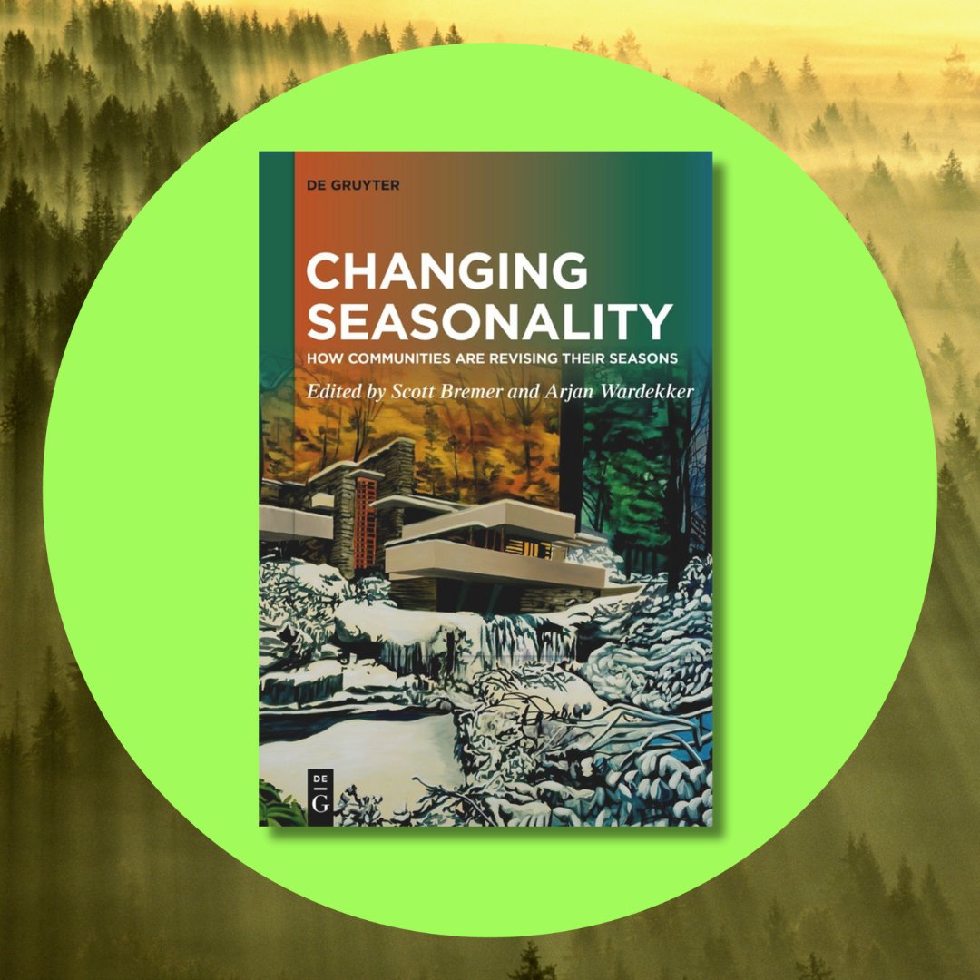🌎Join us this #EarthDay24 in exploring the adapting roles of seasons in our changing world! Check out 'Changing Seasonality' (in #FreeAccess) 👇 degruyter.com/document/doi/1… #EarthDayDeGruyter @Arjan_Wardekker