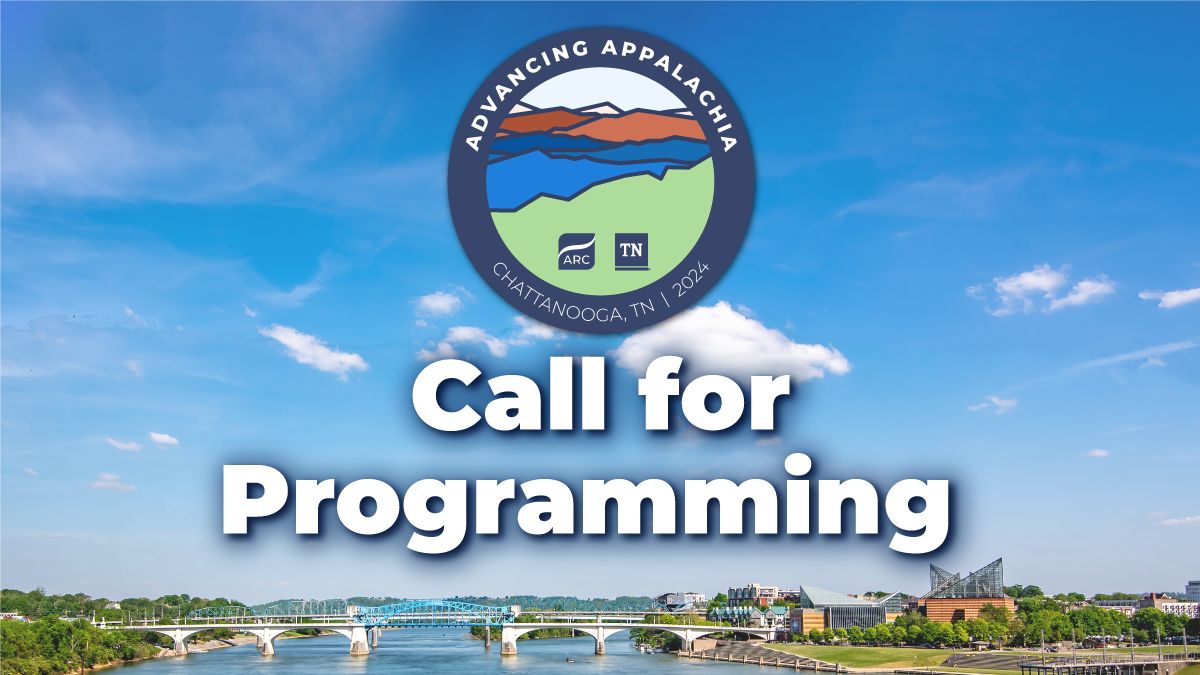 Are you advancing Appalachian communities through workforce development, tourism, entrepreneurship or another project area? You could be presenting at our 2024 annual conference in Chattanooga this fall! Submit your idea for a session by April 30. 💡 bit.ly/3W036Yv