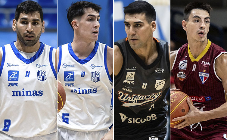 La máxima competencia del país sudamericano dio a conocer a los mejores jugadores. Hay varios argentinos destacados.

Chuzito, Baralle, Corvalán y Orresta, los argentinos que coparon los quintetos en Brasil; basquetplus.com/argentinos-por…