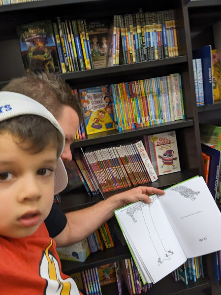 Whenever I go on a trip, I bring my son home a gift. It's usually a book. He LOVES it. 🕮 Trying to emphasize reading and learning over toys. He's got plenty of those.