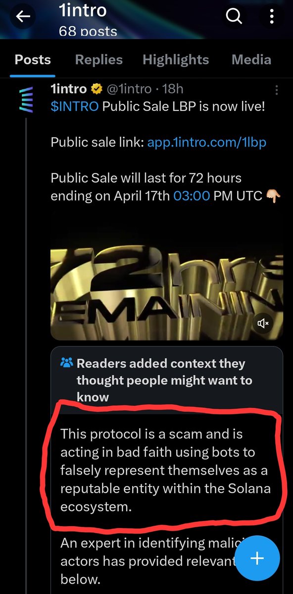 NigelC4's tweet photo. @1intro It's a scam https://t.co/XFr3i9b7H7