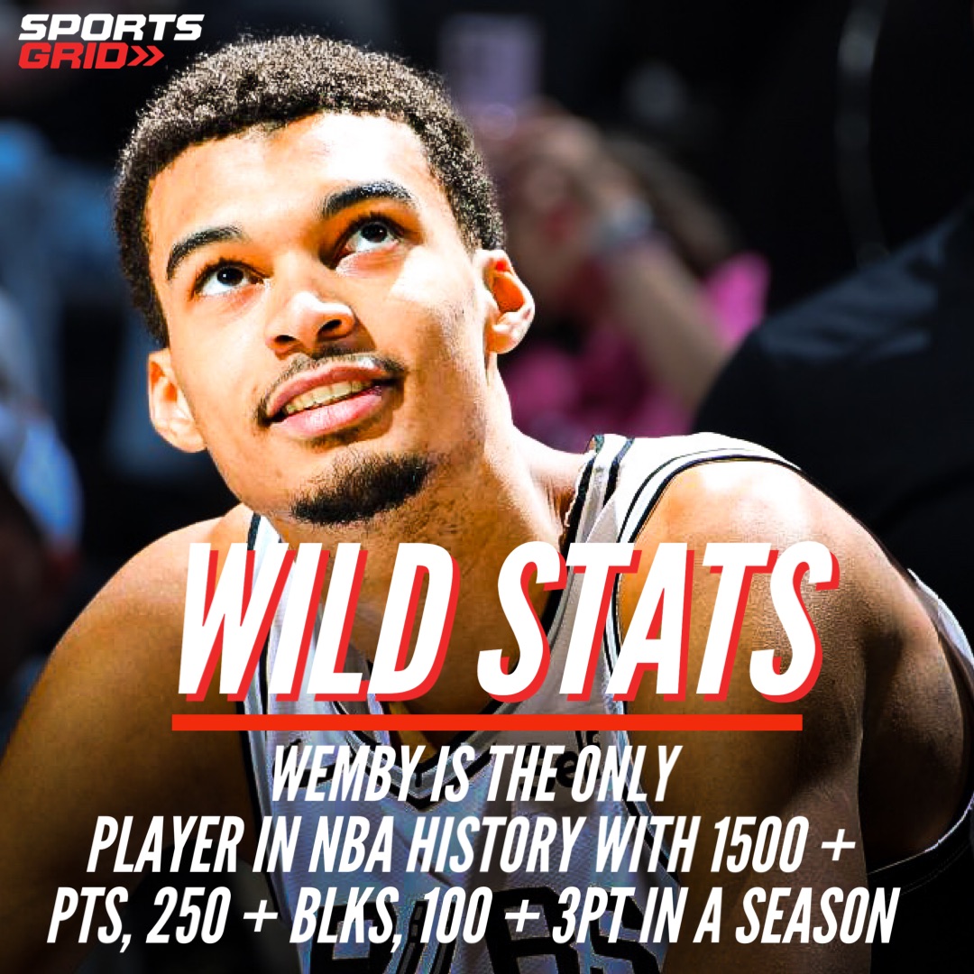 Wembanyma is out of this world. 🤯 #NBA #NBAStats #GoSpurs