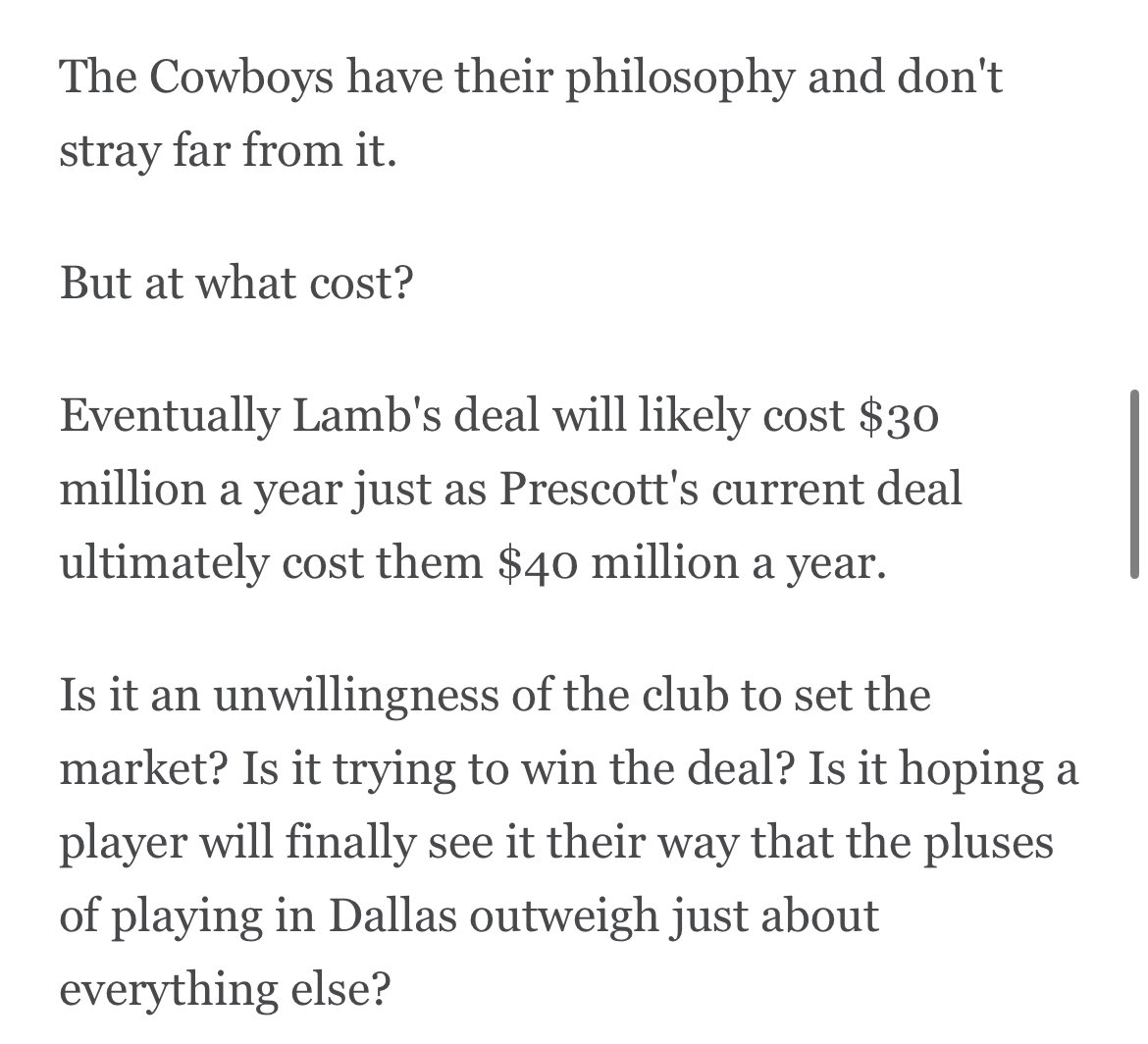 An excerpt from @toddarcher’s latest that speaks volumes. Valid questions, valid concerns. #DallasCowboys