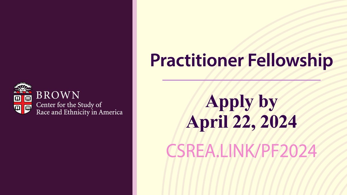 Just one week left to apply to CSREA’s Practitioner Fellowship program!

Apply here:
CSREA.LINK/PF2024