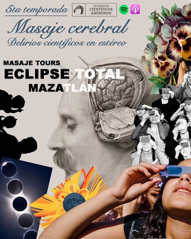 #LiberaLaReacción que de 13 a 14 horas cede nuestra señal a @claudifonos y @cotahiriart para que nos cuenten todo lo que vivieron en Mazatlán con el más reciente eclipse solar. No se lo pierdan y sintonicen el #MasajeCerebral hasta las 14 horas, les va a gustar un buen ☀️🌕