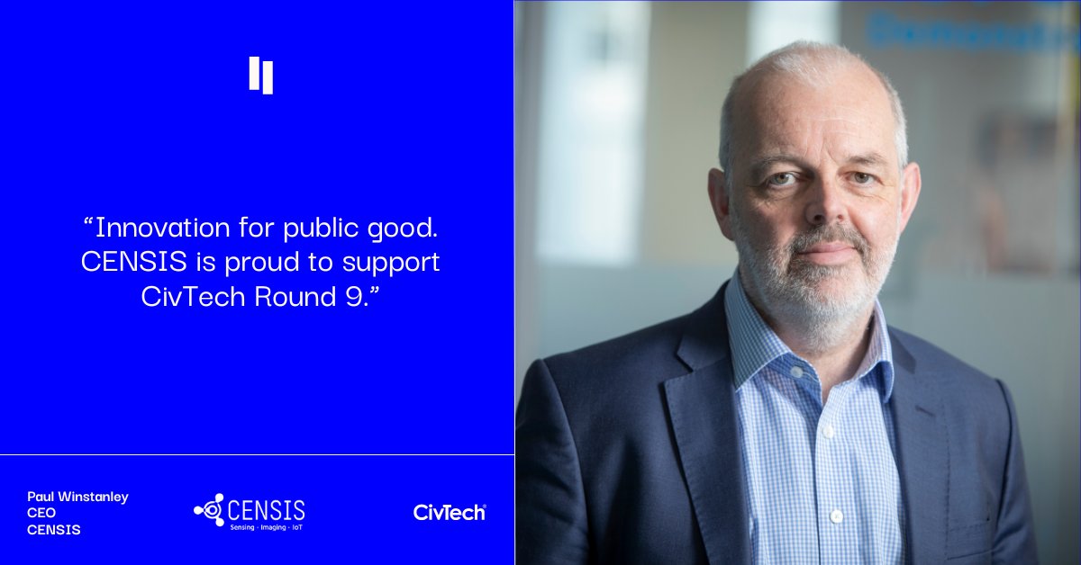 We are also thrilled to partner with @CENSIS121 to tackle public sector challenges using sensing, imaging, and IoT tech. Together, we innovate for a brighter future!💡 CENSIS clarifies challenges for us and supports companies in our #Accelerator.