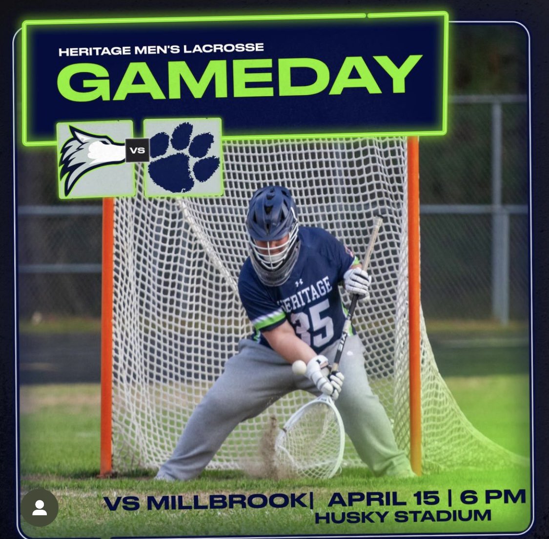 Husky_Sports's tweet image. Undefeated @HHSMLAX hosts conference opponent Millbrook tonight at 6:00!  Good luck! 😤