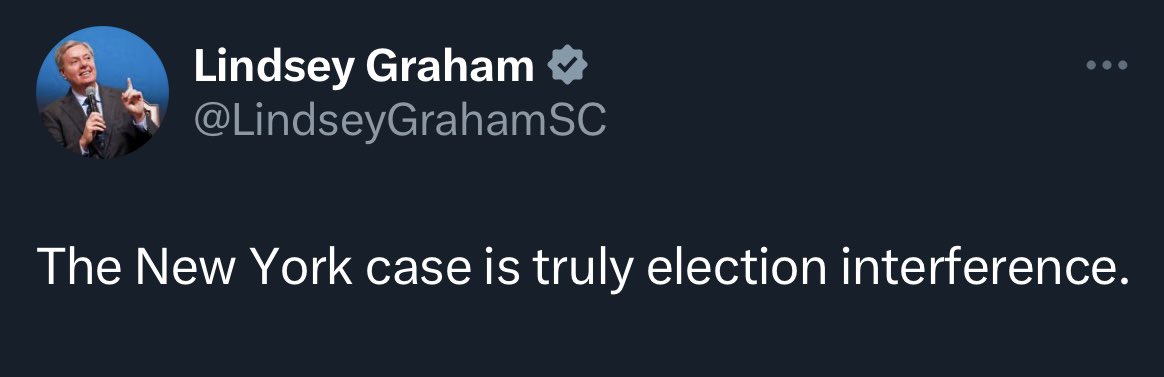 And there it is friends, @LindseyGrahamSC is once again turning his back on Trump and admitting what the courts have been saying all along. Way to go @LindseyGrahamSC. Grow back some balls