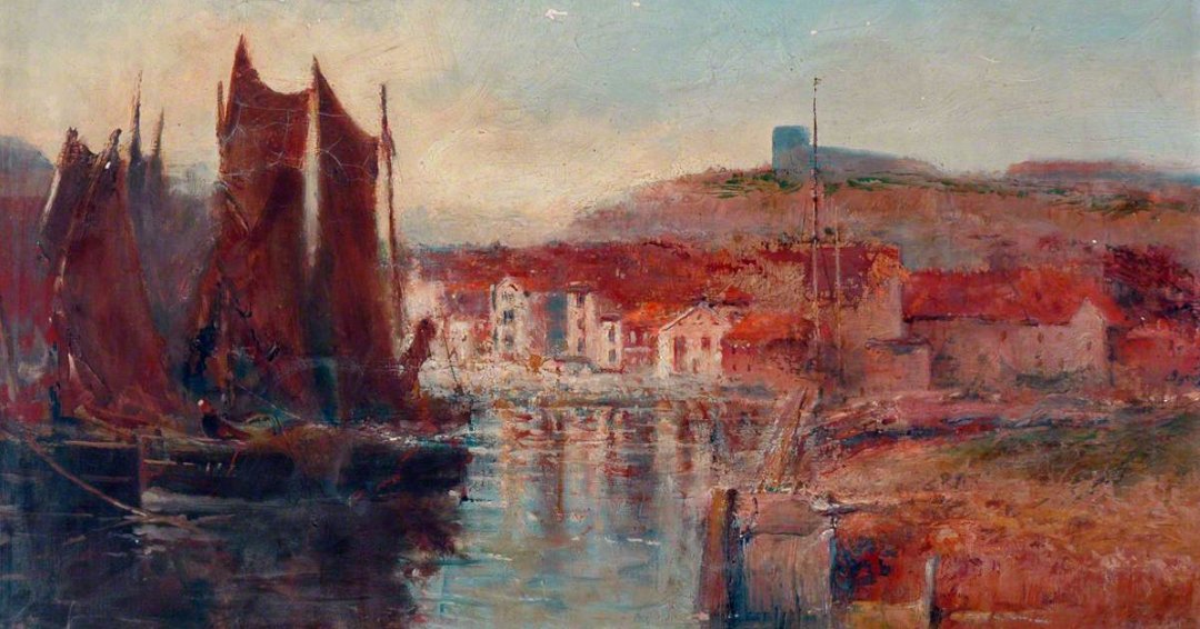 This stunning oil painting of Whitby by artist Alfred George Morgan, among many other beautiful works, can be seen at Whitby's Pannett Art Gallery. What better way to celebrate world art day? #WorldArtDay #Whitby #ArtGallery #oilpainting @pannett_art