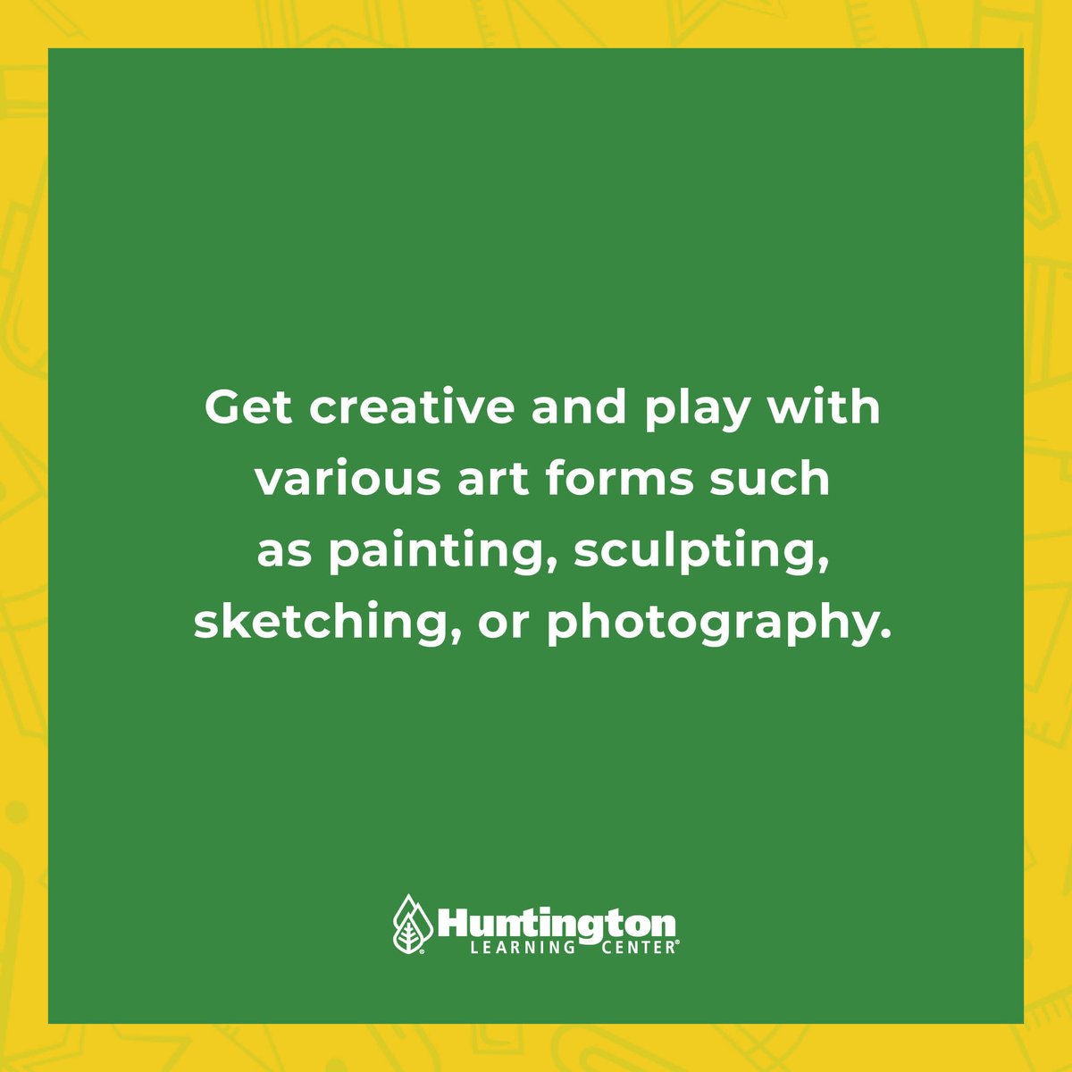 HLCSDCarmelMtn's tweet image. 🎨 Let your kiddo wave their creative flag and expose them to the art world by celebrating World Art Day!

Who is your favorite artist? Let us know.👇

#huntingtonhelps #worldartday #creativityforkids #creativeactivities