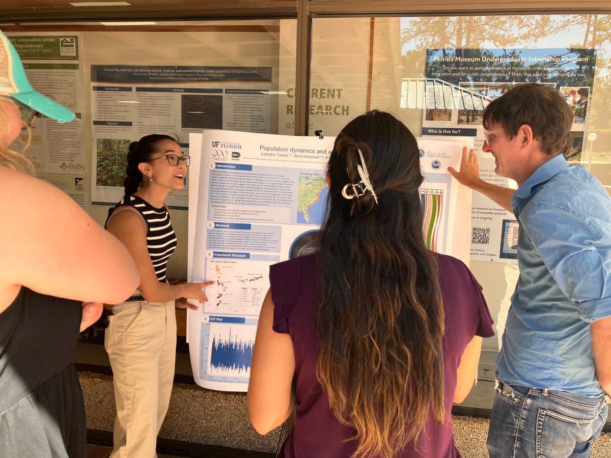 UFSACNAS (@ufsacnas) on Twitter photo We started the week with good news! Please join us in congratulating Leandra, one of our board members, for receiving the 2nd place on the URAP symposium: Her poster was "Genomic differences reveal a northern and southern species of Mnemiopsis (comb jelly)" <a href="/Whitney_Lab/">Whitney Laboratory</a> We started the week with good news! Please join us in congratulating Leandra, one of our board members, for receiving the 2nd place on the URAP symposium: Her poster was "Genomic differences reveal a northern and southern species of Mnemiopsis (comb jelly)" <a href="/Whitney_Lab/">Whitney Laboratory</a>