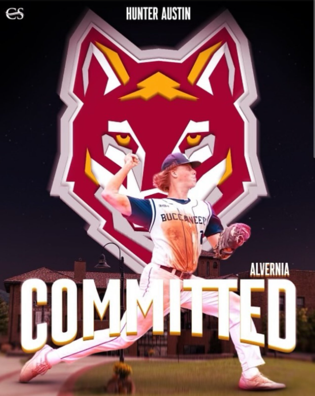 Congratulation to <a href="/HunterAustin321/">Hunter Austin</a> and his family for his academic/athletic commitment to Alvernia University.