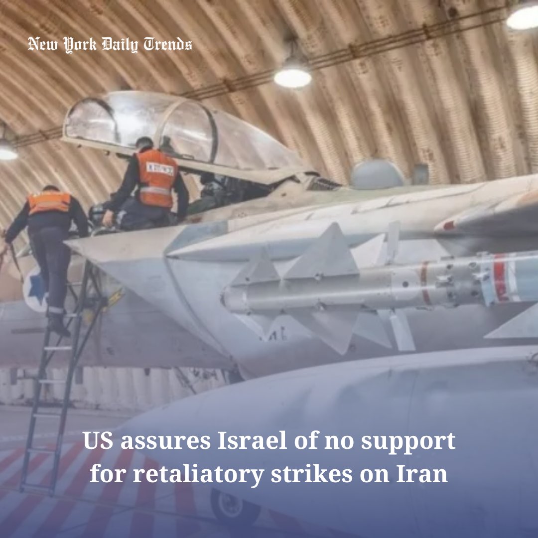 White House warns Israel: US won't join retaliatory strikes on Iran. Biden urges caution after Iran's drone and missile barrage. #nydailytrends #newyorkdaily #worldwar3 #iran #iranwar #iranattack #droneattack #missiles #syria #hamas #biden #us #savegaza #palestinian