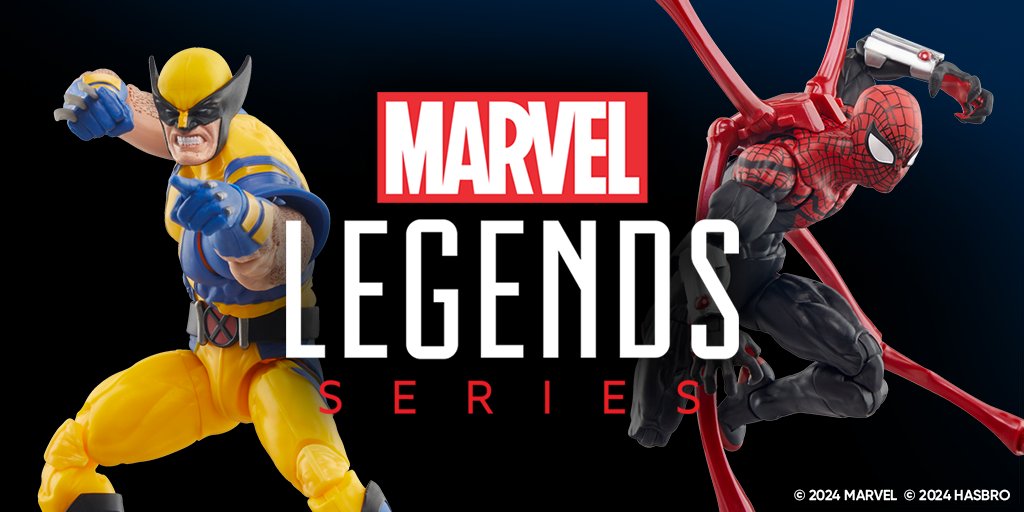 Celebrate 85 years of #Marvel with new Marvel Legends Series figures including Superior Spider-Man inspired by Marvel's The Superior #SpiderMan comics and Wolverine inspired by Marvel's Astonishing #XMen comics! Pre-order tomorrow, April 16th, at 1:00pm ET on #HasbroPulse!