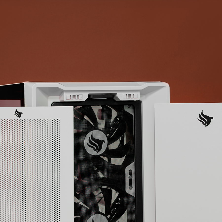 LeonidossNFT's tweet photo. Maximize seu setup com o imponente Gabinete Gamer Pichau HX550M! 😍

Com sua frente em mesh, design robusto e três ventoinhas inclusas, o HX550M não só oferece um visual impressionante, mas também garante uma excelente performance térmica para seus componentes internos. https://t.co/H2MHaTQT1d