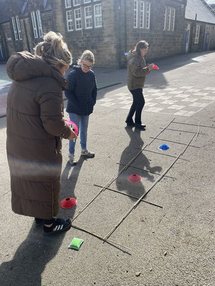 Despite the wind, our staff have enjoyed this afternoon’s staff meeting focusing on outdoor learning 🌳💨🍃

<a href="/MuddyTeachers/">The Muddy Puddle Teacher ®</a>