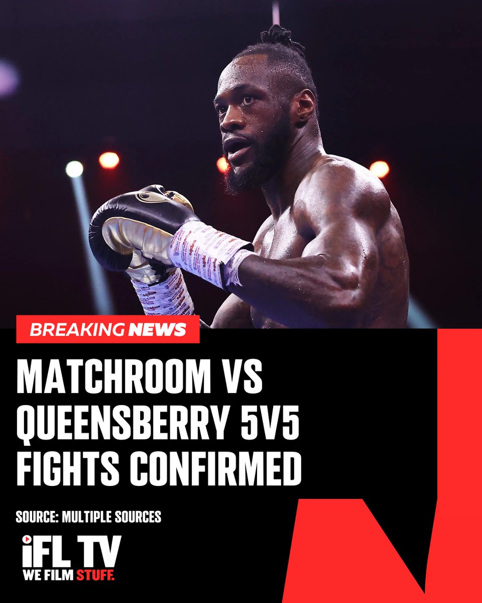 THE MATCHROOM VS QUEENSBERRY 5V5 FIGHTS HAS BEEN CONFIRMED ‼️ 🥊 @BronzeBomber 🆚 Zhilei Zhang 🥊 @Filip_Hrgovic 🆚 @DynamiteDubois 🥊 Ammo Williams 🆚 @Sheeraz_Hamzah 🥊 @RaySavage856 🆚 @Nick_Ball97 🥊 @CraigLRichards 🆚 @WillyHutchinso Matchroom or Queensberry... Who…