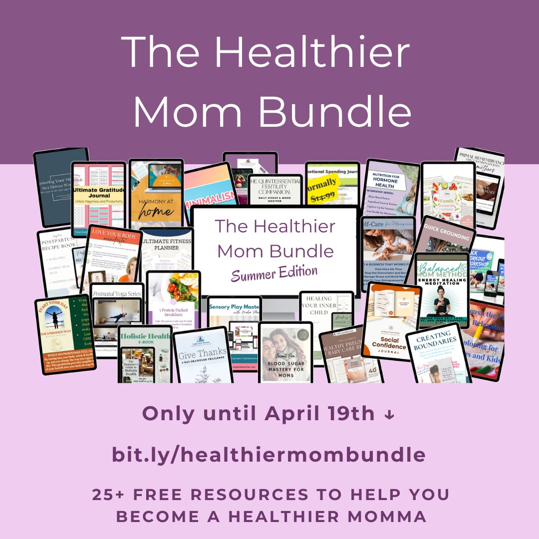 FREEBIES!!!!
Starting today, April 15th, until Friday April 19th, you can gain access to an astounding $1500+ worth of courses, templates, workshops, and more—all for FREE!!!
bit.ly/healthiermombu… #twinmom #momlife #thewayitreallyis #freebie #healthiermom #freebundle