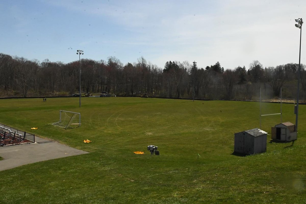 TODAY IS THE DAY 🏑🚜💙 @wes_athletics is thrilled to announce the renovation of 2 fields with the major upgrades including a state-of-the-art blue AstroTurf surface for Field Hockey along with an improved grass practice field for varsity Men's and Women's Soccer 👏