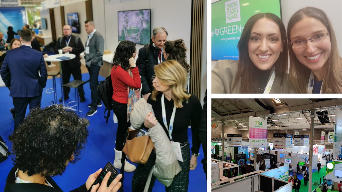 🚀 The first day at the #TRA2024 in #Dublin! So proud to be a part of this event!

Don't miss the chance to visit us at the ALICE Innovation Village!

🏙️📦

@CINEA_eu

@TRA_Conference

#GREENLOG_HE #Lastmiledelivery #lastmilelogistics