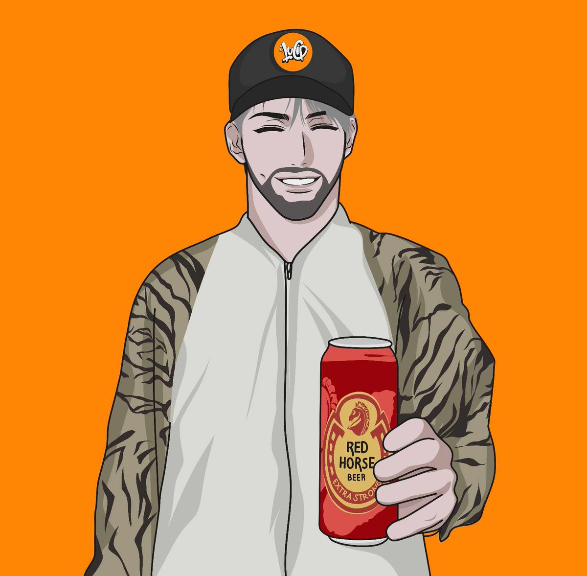 Heard there’s a Red Horse drinking contest soon in the VCs. It’s a little too strong for me so I sadly can’t join but decided to make an art for the event host <a href="/KYLEN_OUT/">Kyle Lenout</a> instead

Hope to catch u guys in the contest as well <a href="/chivas_web3/">Chivas</a> <a href="/connoisseurdane/">𝙳𝙰𝙽𝙴🔸(𝘰𝘱𝘦𝘯 𝘧𝘰𝘳 𝘤𝘰𝘮𝘮𝘪𝘴𝘴𝘪𝘰𝘯)</a> <a href="/HatoETH/">Hato</a> 

Cheers!! 🍻🥂