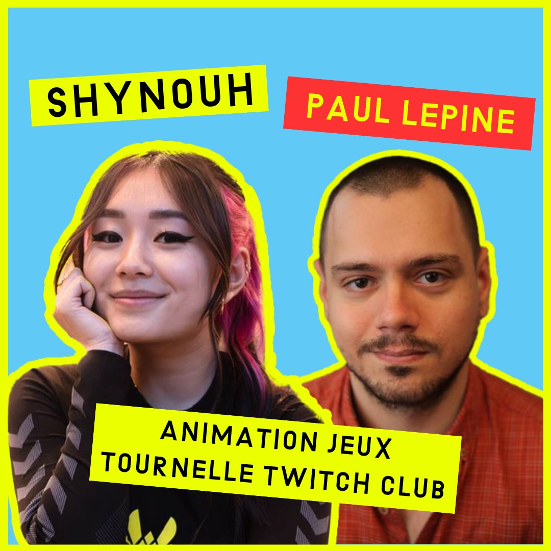 Pendant tout le festival, profitez d'animations formidables organisées par nos streamers et streameuses 🔥 Avec des invités de folie @JulienJosse, @Linguisticae, @CalmosClub, @MarieQuasi, @shynouh, Paul Lepine, @Maevystv et @adeline_chetail ! Rdv sur twitch.tv/screenspirit !